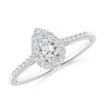Pear Engagement Ring Mounting