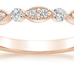 Ovel Stone Eternity Band Mounting